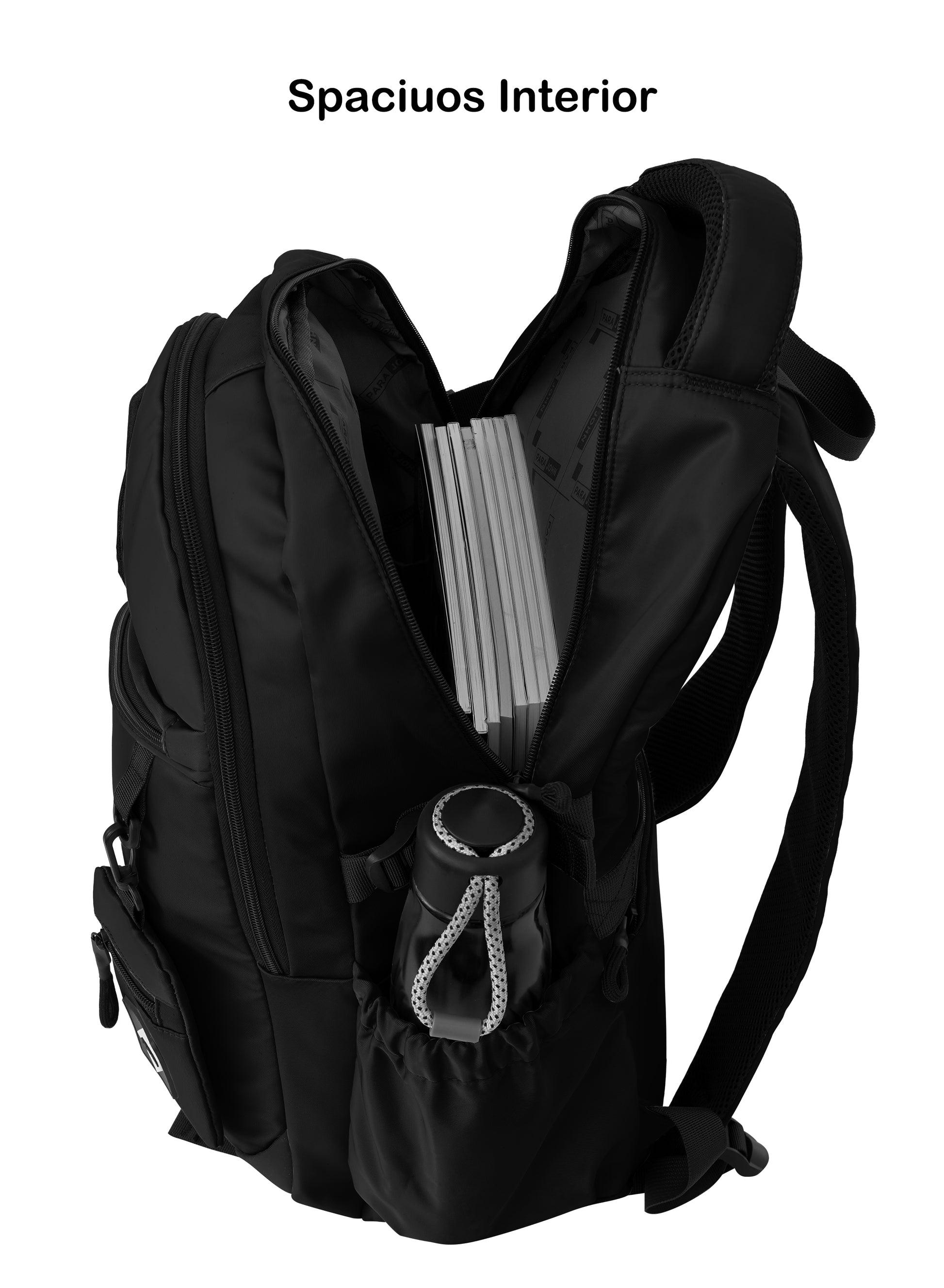 Parajohn CarryMax Backpack — Spacious Everyday Comfort | 25L Multi-Compartment Design PARAJOHN SAUDI ARABIA
