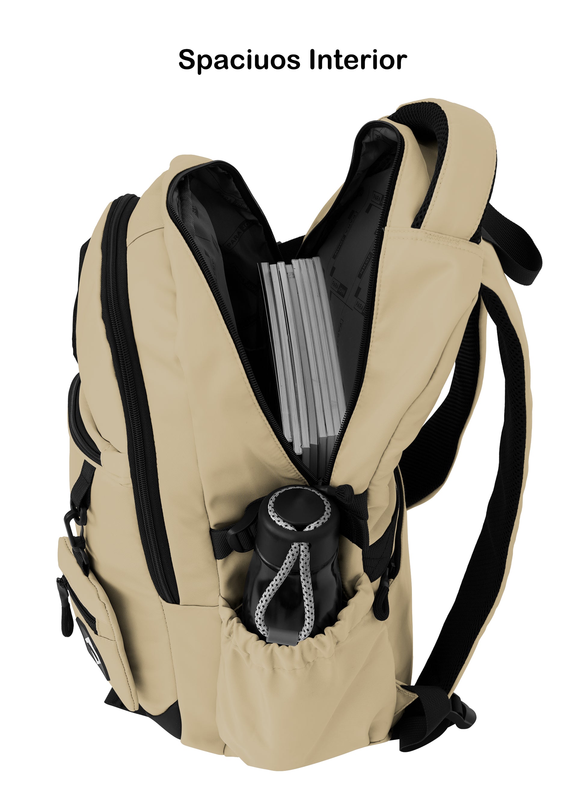 Parajohn CarryMax Backpack — Spacious Everyday Comfort | 25L Multi-Compartment Design PARAJOHN SAUDI ARABIA