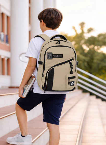 Parajohn CarryMax Backpack — Spacious Everyday Comfort | 25L Multi-Compartment Design PARAJOHN SAUDI ARABIA