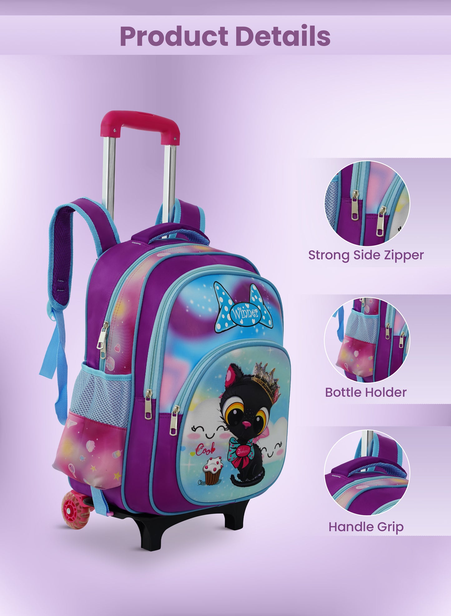 Parajohn Explora Series 3 Kids Roller Backpack Set PARAJOHN SAUDI ARABIA