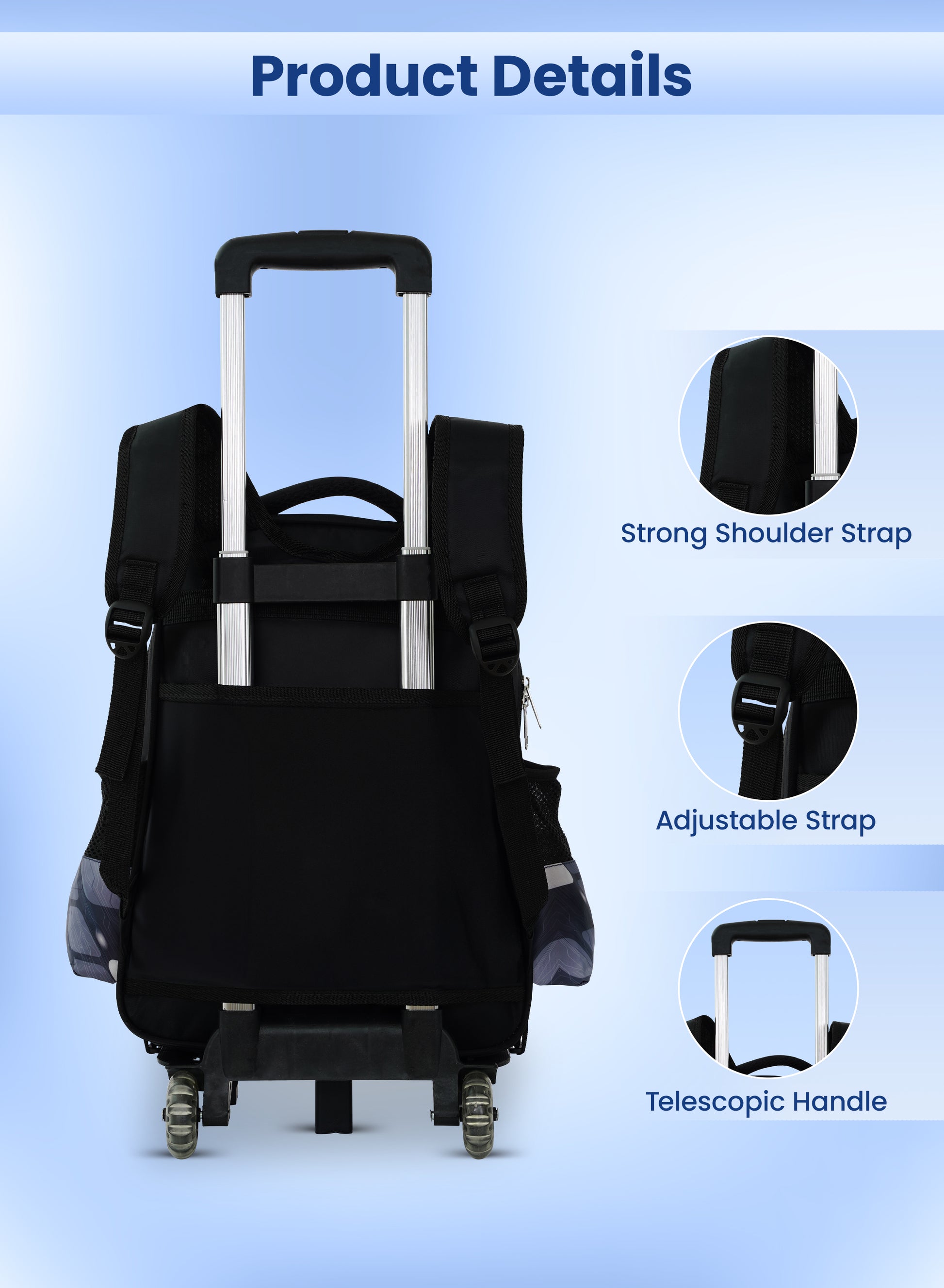 Parajohn Explora Series 3 Kids Roller Backpack Set PARAJOHN SAUDI ARABIA