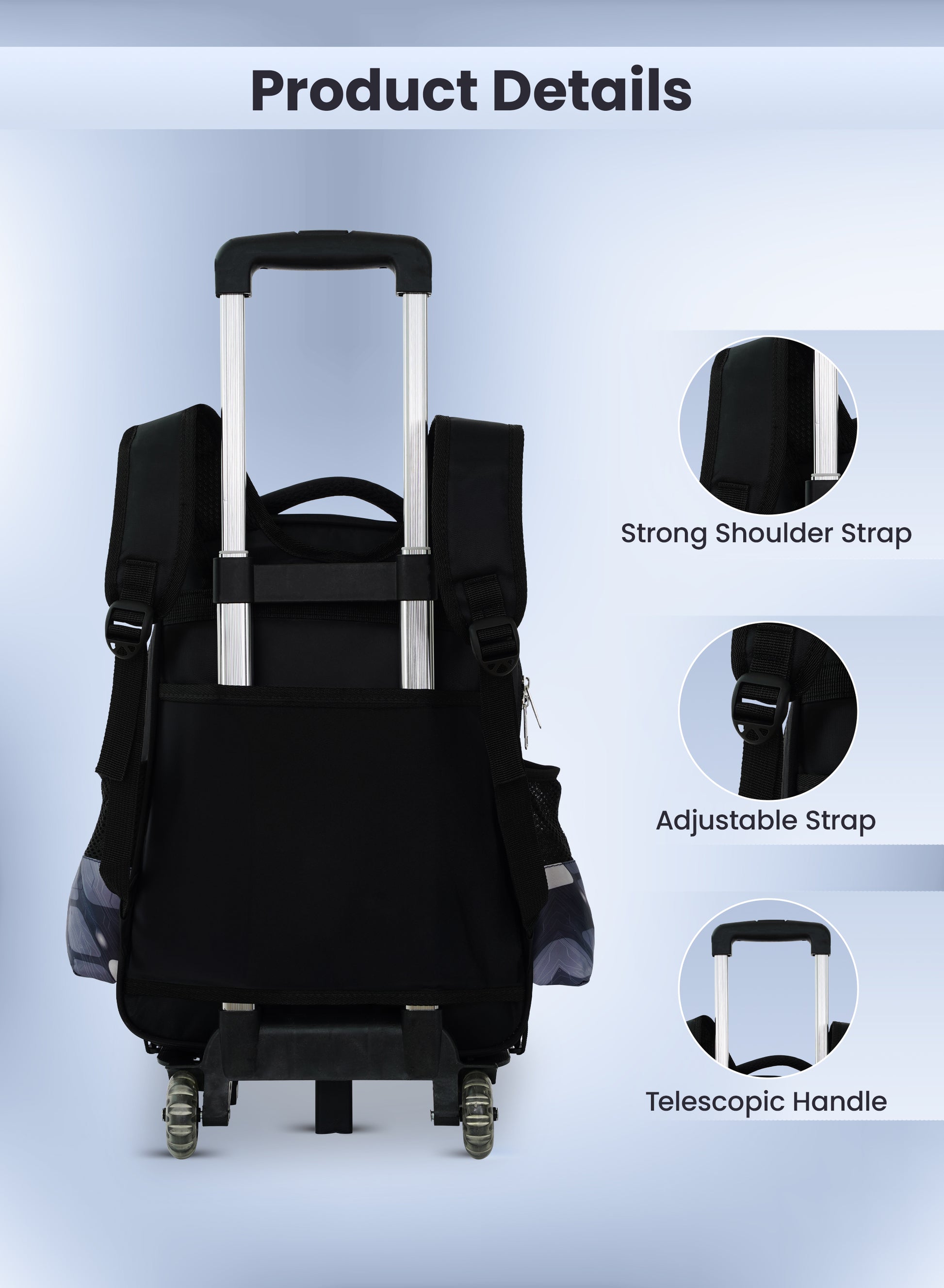 Parajohn Explora Series 3 Kids Roller Backpack Set PARAJOHN SAUDI ARABIA