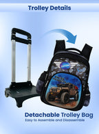 Versatile 3-Piece School Bag Set: Backpack with Trolley, Lunch Box, and Pencil Case PARAJOHN SAUDI ARABIA