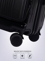 QuickPort Front Open ABS + PC Cabin Luggage 56cm PARA JOHN