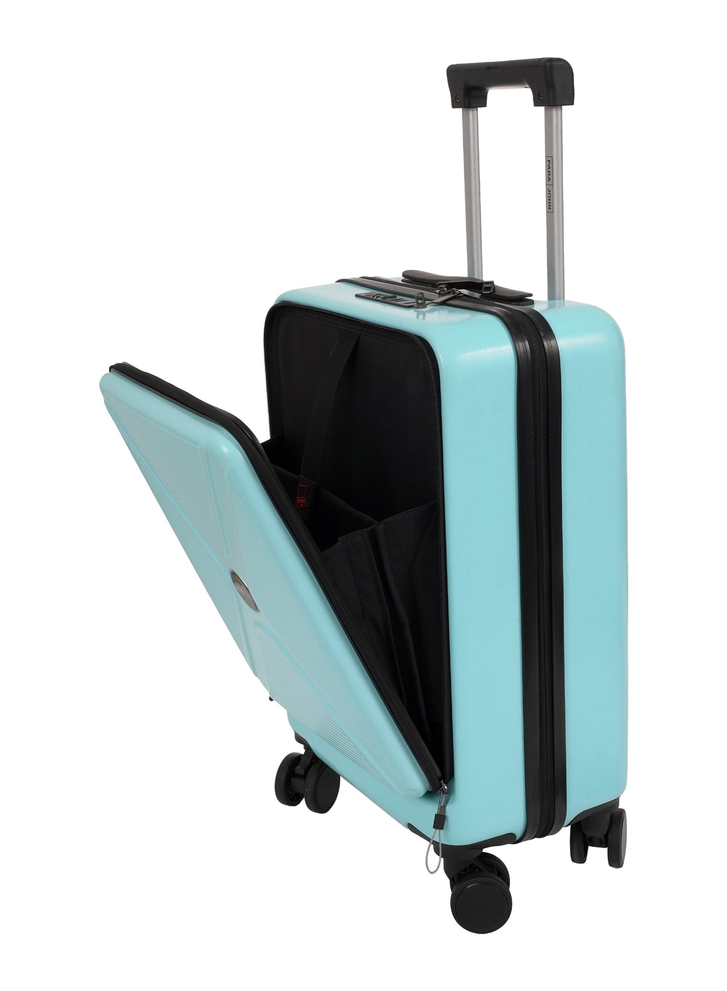 Parajohn Front Open Cabin Size 20 inches luggage with Premium ABS Material- 55 cms carrying 10kg|8 Wheels Hard Sided Trolley PARAJOHN UAE