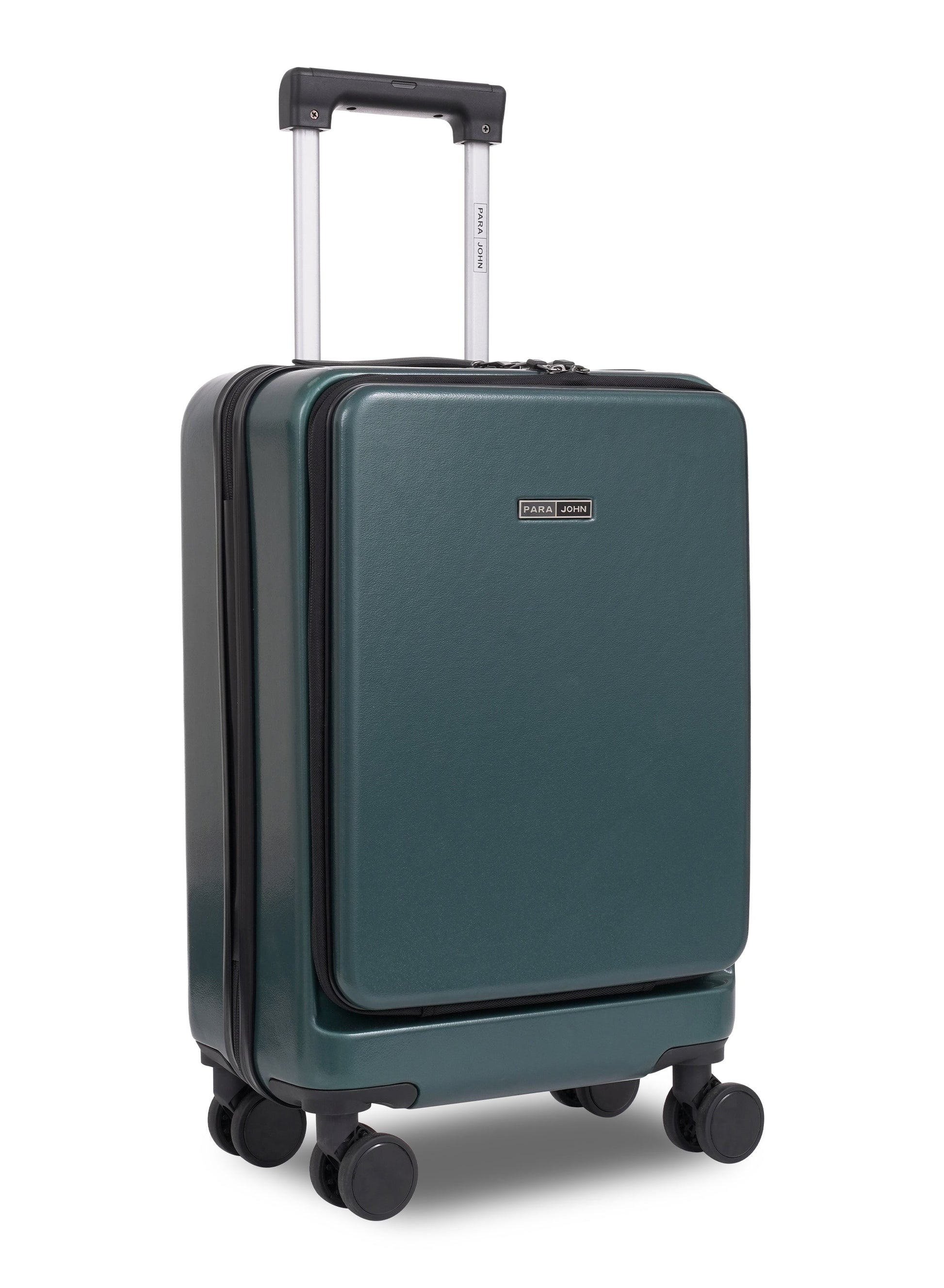Parajohn Front Open Cabin Size 20 inches luggage with Premium ABS Material- 55 cms carrying 10kg|8 Wheels Hard Sided Trolley PARAJOHN UAE