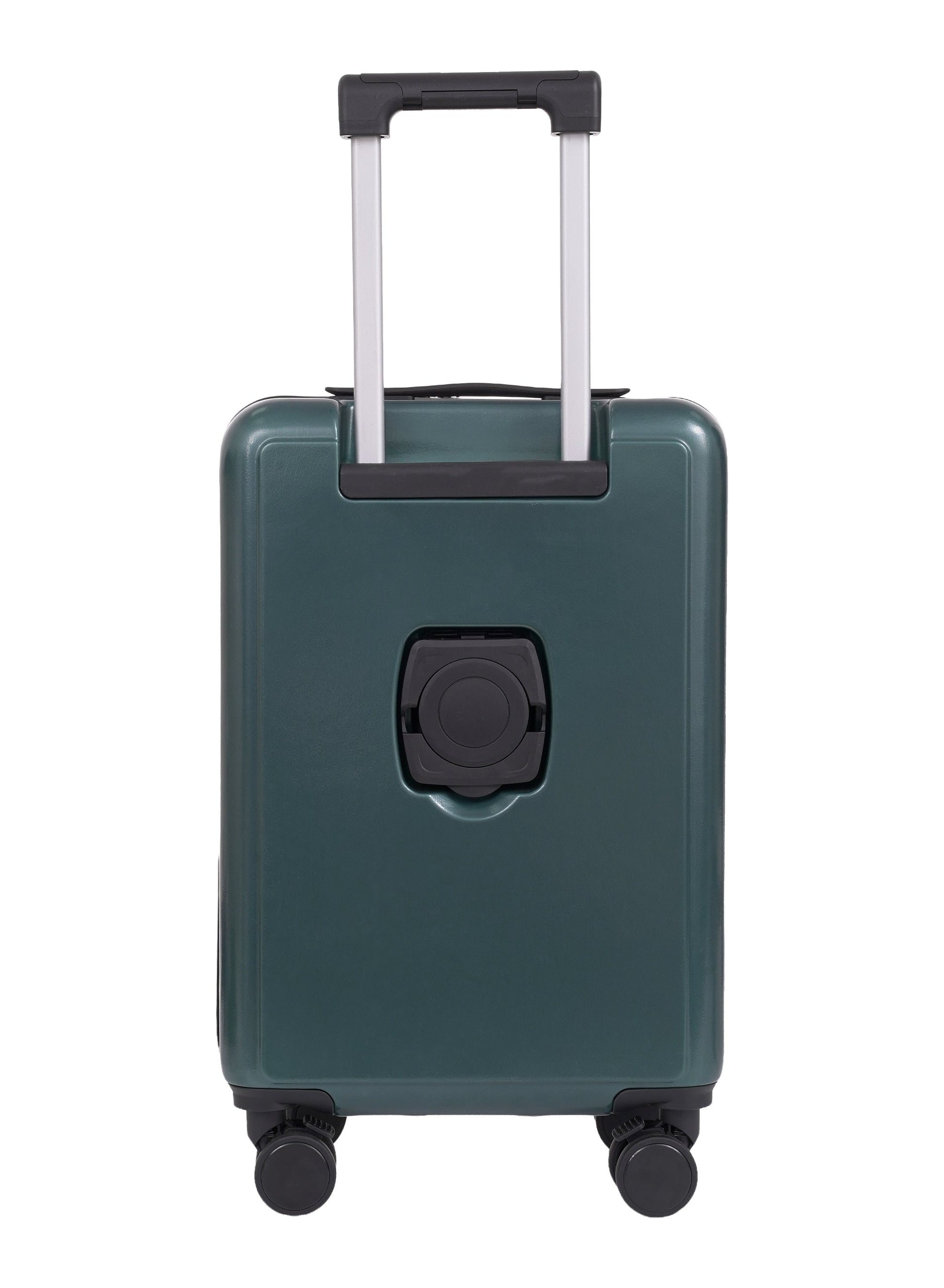 Parajohn Front Open Cabin Size 20 inches luggage with Premium ABS Material- 55 cms carrying 10kg|8 Wheels Hard Sided Trolley PARAJOHN UAE