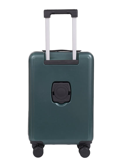 Parajohn Front Open Cabin Size 20 inches luggage with Premium ABS Material- 55 cms carrying 10kg|8 Wheels Hard Sided Trolley PARAJOHN UAE