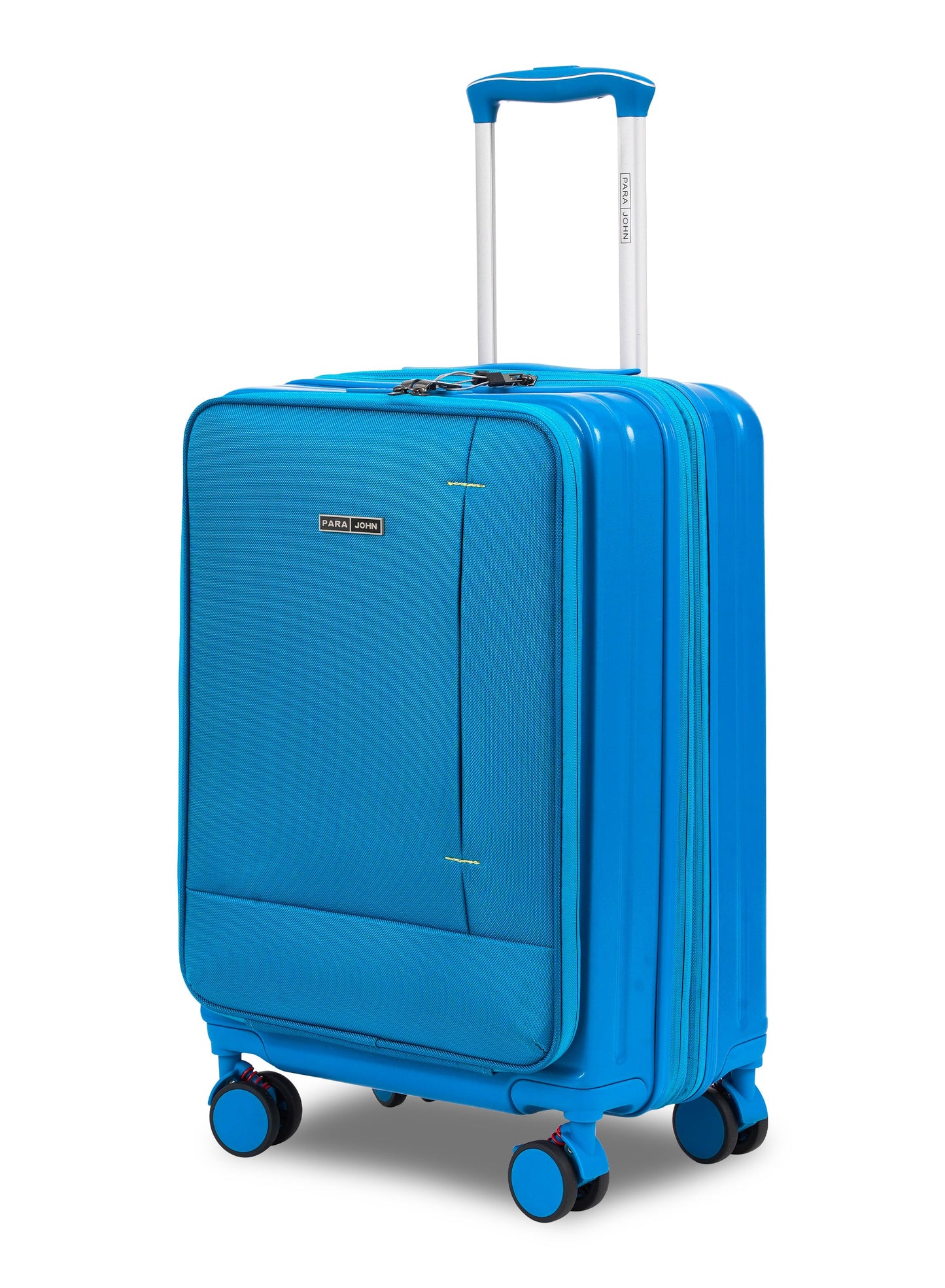 Parajohn Front Open Cabin Size 20 inches luggage with Premium ABS +Nylon Material- 55 cms carrying 10kg|8 Wheels Hard Sided Trolley PARAJOHN UAE