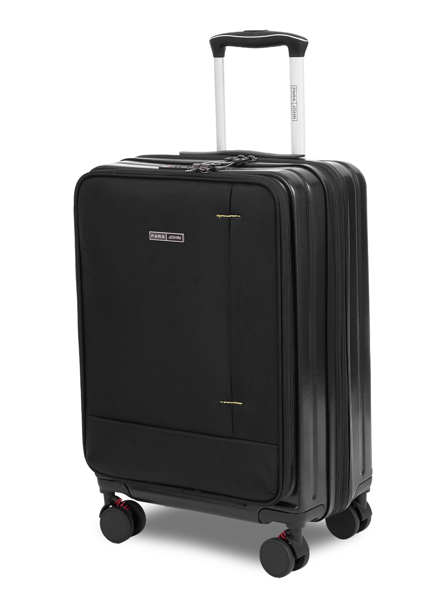 Parajohn Front Open Cabin Size 20 inches luggage with Premium ABS +Nylon Material- 55 cms carrying 10kg|8 Wheels Hard Sided Trolley PARAJOHN UAE