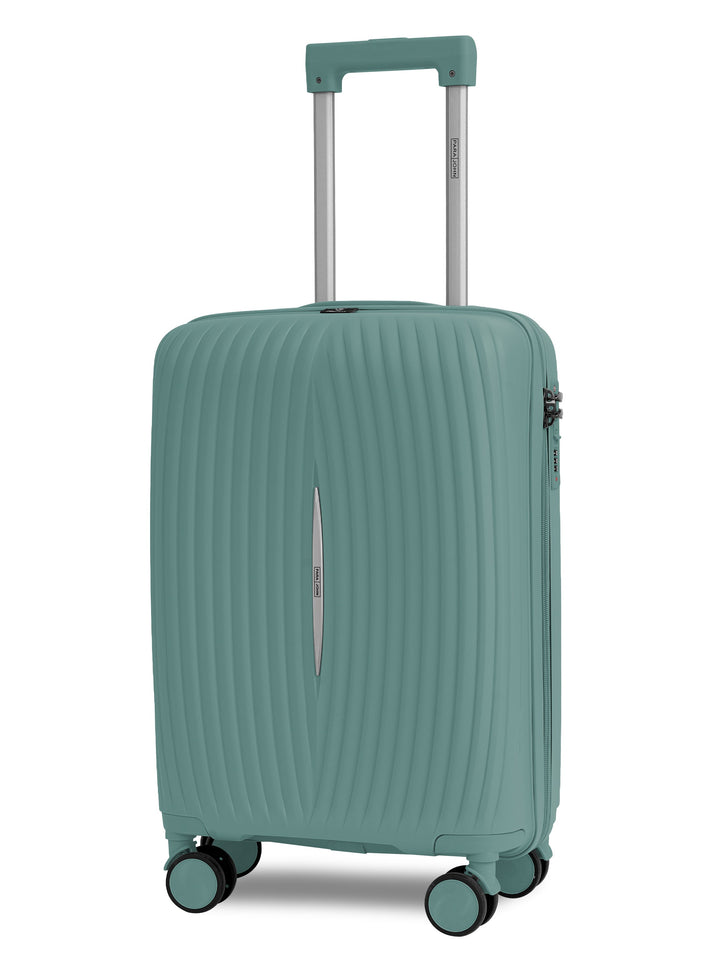 Parajohn Vibra 1 Piece Cabin Size 20 inches Polypropylene Luggage Trol ...