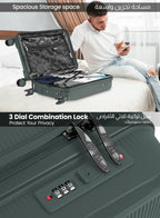 Parajohn Torvio 1 Piece 20 inches Cabin Size Polypropylene Luggage Trolley 55cm PARAJOHN UAE