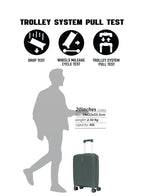 Parajohn Torvio 1 Piece 20 inches Cabin Size Polypropylene Luggage Trolley 55cm PARAJOHN UAE
