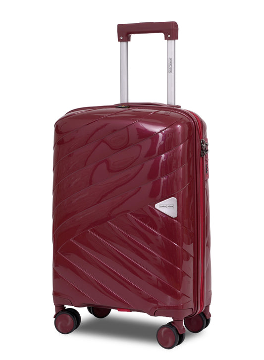Parajohn Waves 1 Piece Cabin Size 20 inches Polypropylene Luggage Trolley 55cm PARAJOHN UAE