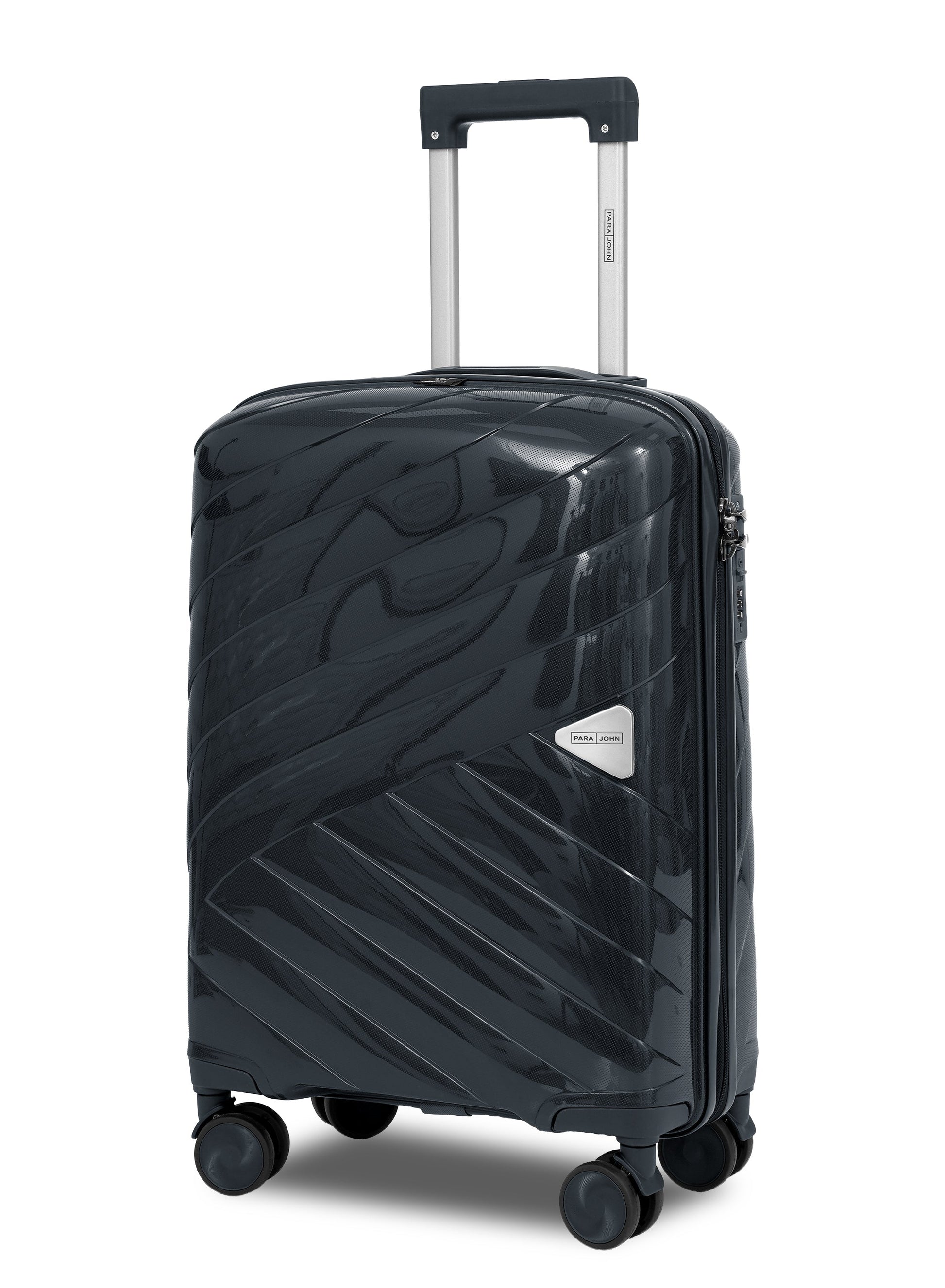 Parajohn Waves 1 Piece Cabin Size 20 inches Polypropylene Luggage Trolley 55cm PARAJOHN UAE