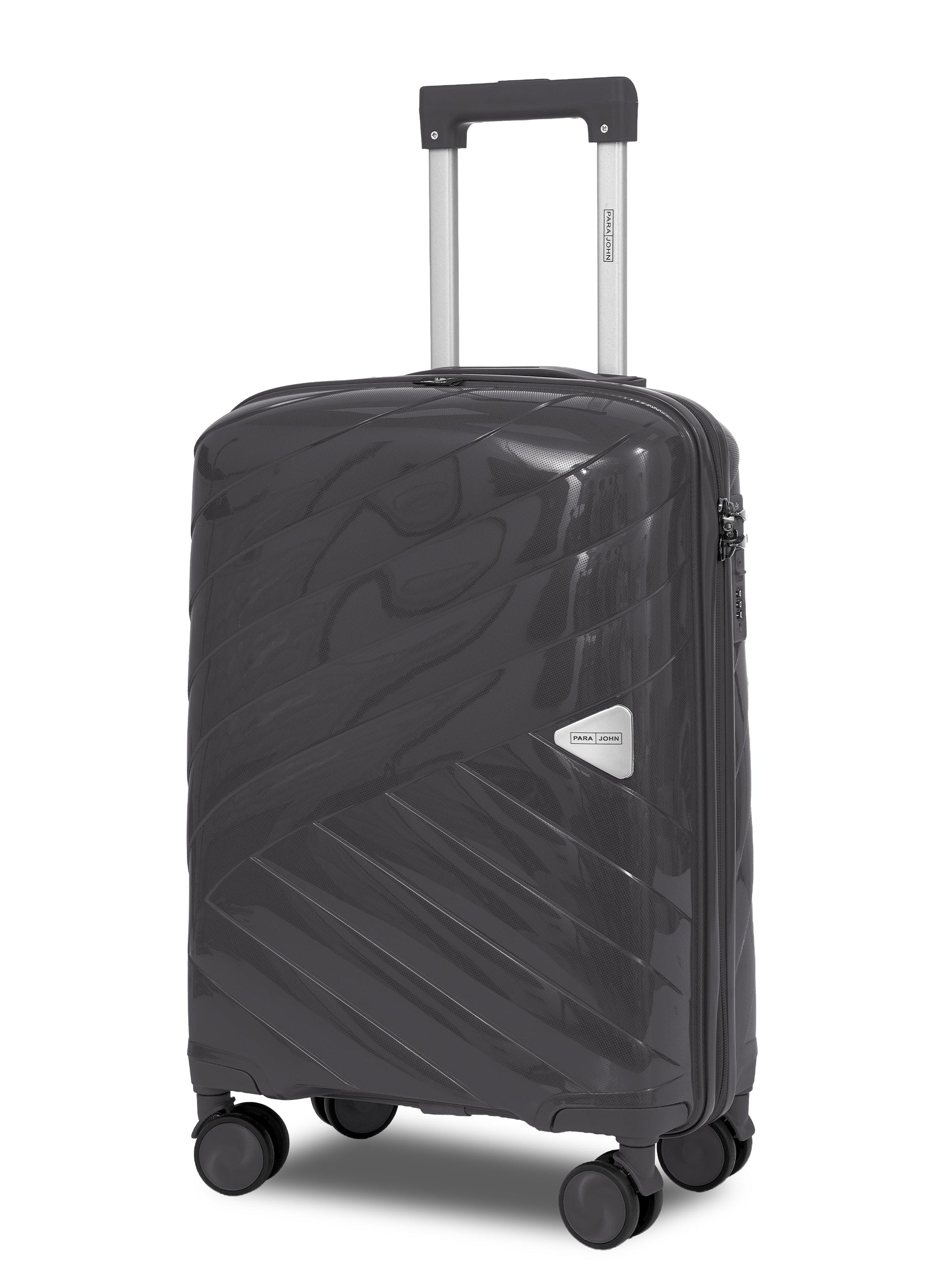 Parajohn Waves 1 Piece Cabin Size 20 inches Polypropylene Luggage Trolley 55cm PARAJOHN UAE