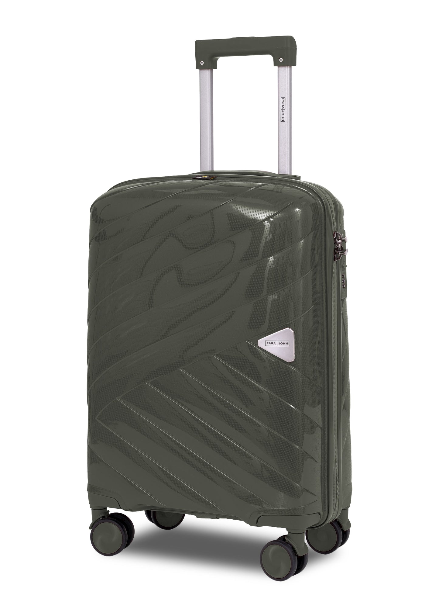Parajohn Waves 1 Piece Cabin Size 20 inches Polypropylene Luggage Trolley 55cm PARAJOHN UAE