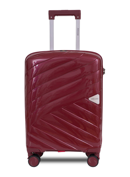 Parajohn Waves 1 Piece Cabin Size 20 inches Polypropylene Luggage Trolley 55cm PARAJOHN UAE