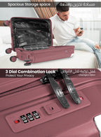 Parajohn Boltrix 1 Piece Cabin Size 20 inches Polypropylene Luggage Trolley 55cm PARAJOHN UAE
