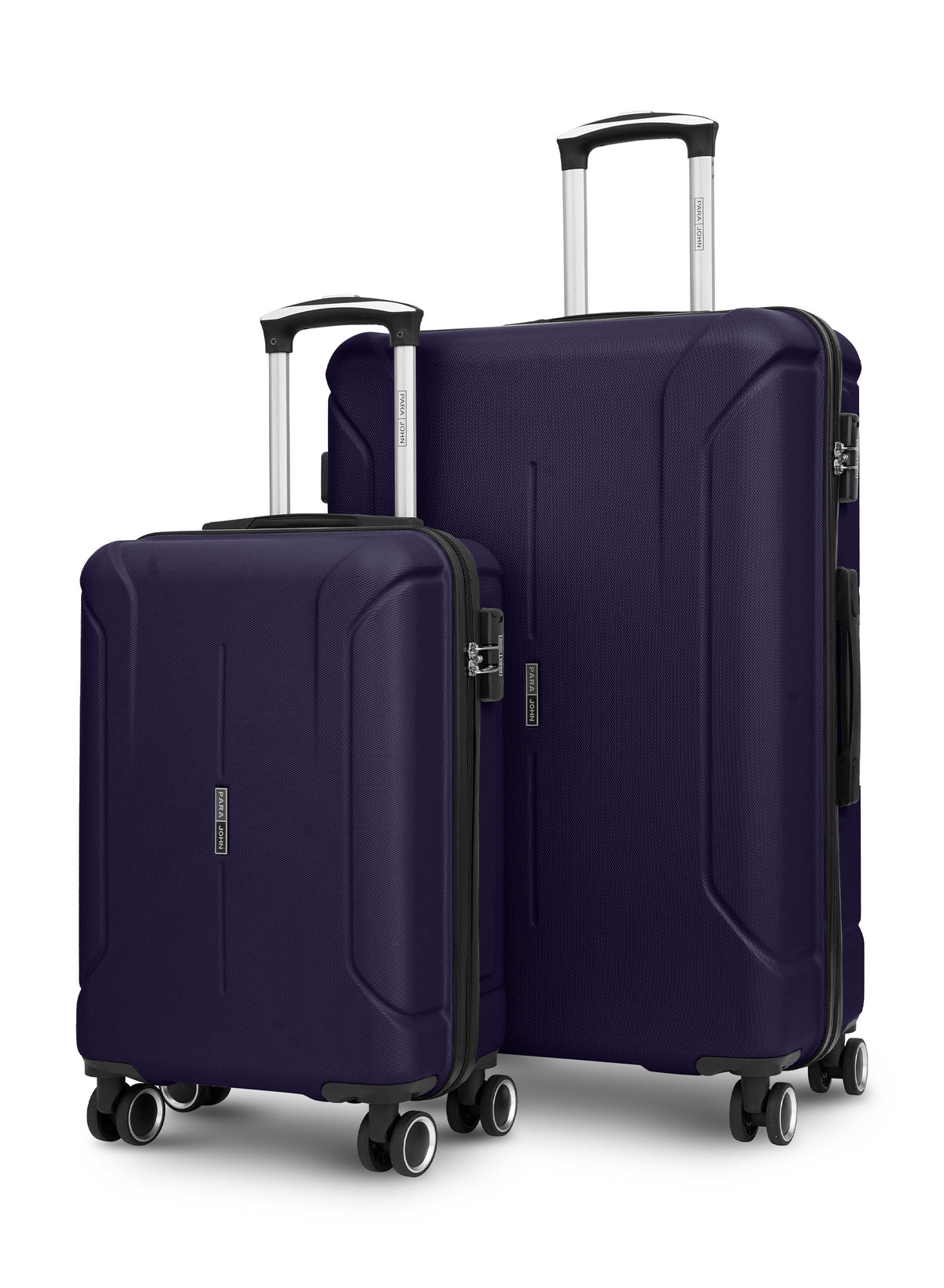 Spectrum 2-Piece Luggage Set – Lightweight ABS Hard Shell Suitcase, 20” Carry-On & 28” Check-In Trolley Bag with 360° Spinner Wheels & TSA Lock PARAJOHN SAUDI ARABIA