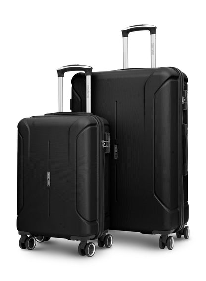 Spectrum 2-Piece Luggage Set – Lightweight ABS Hard Shell Suitcase, 20” Carry-On & 28” Check-In Trolley Bag with 360° Spinner Wheels & TSA Lock PARAJOHN SAUDI ARABIA