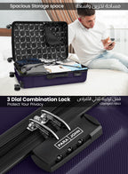 Spectrum 28-Inch Check-in Luggage – Lightweight ABS Hard Shell Suitcase with 360° Spinner Wheels & TSA Lock PARAJOHN SAUDI ARABIA