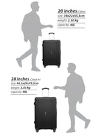 Spectrum 20-Inch Hard Shell Carry-On Luggage Trolley Bag, Lightweight with 360° Spinner Wheels, Durable Travel Suitcase for Cabin and Hand Luggage PARAJOHN SAUDI ARABIA