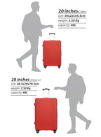 Spectrum 28-Inch Check-in Luggage – Lightweight ABS Hard Shell Suitcase with 360° Spinner Wheels & TSA Lock PARAJOHN SAUDI ARABIA