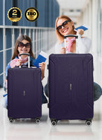 Spectrum 2-Piece Luggage Set – Lightweight ABS Hard Shell Suitcase, 20” Carry-On & 28” Check-In Trolley Bag with 360° Spinner Wheels & TSA Lock PARAJOHN SAUDI ARABIA