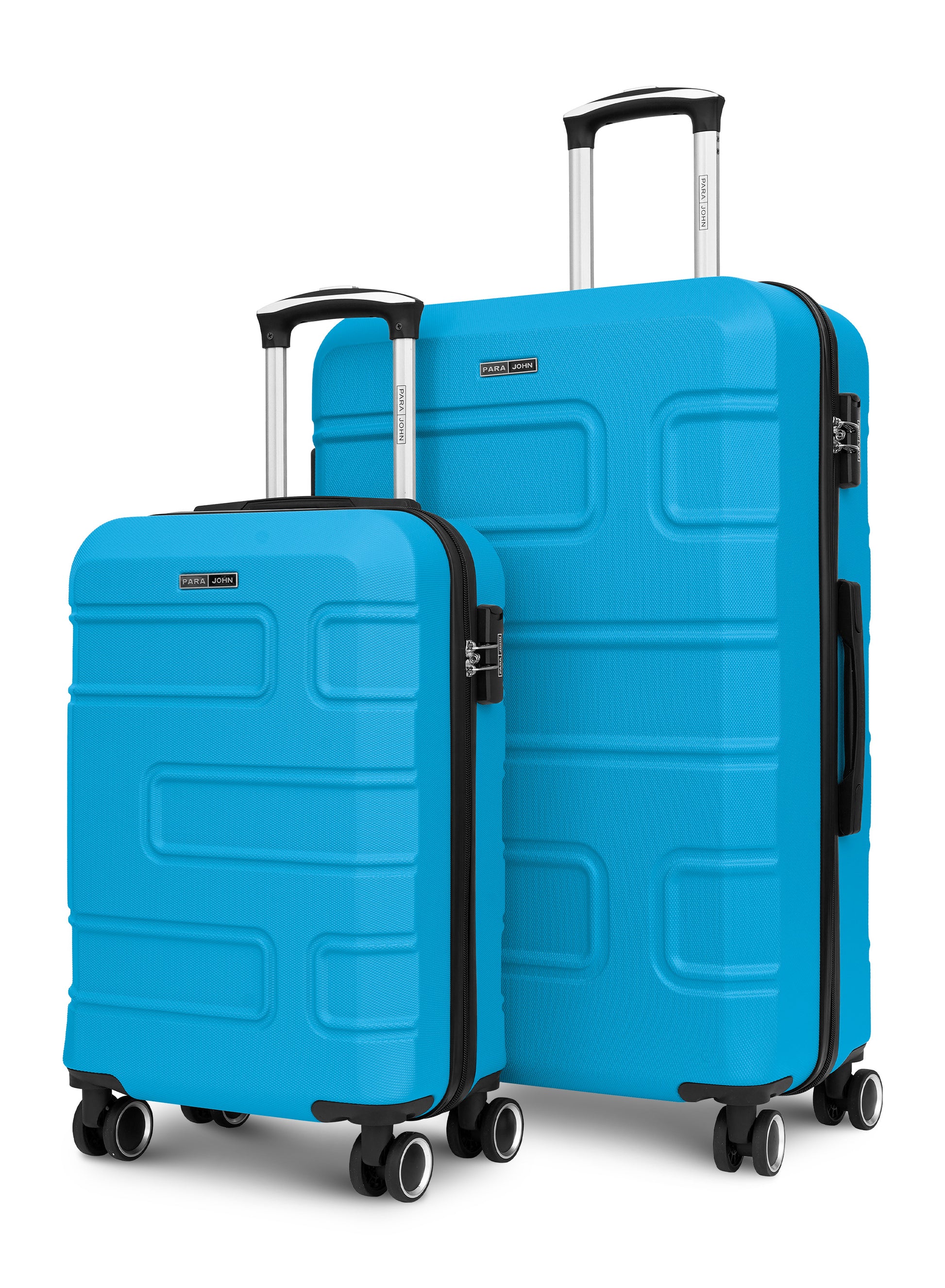 UrbanShield 2-Piece Luggage Set – Lightweight ABS Hard Shell Suitcase, 20” Carry-On & 28” Check-In Trolley Bag with 360° Spinner Wheels & TSA Lock PARAJOHN SAUDI ARABIA