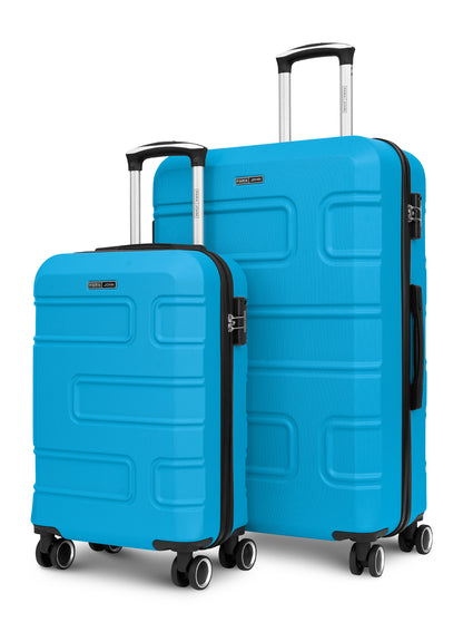 UrbanShield 2-Piece Luggage Set – Lightweight ABS Hard Shell Suitcase, 20” Carry-On & 28” Check-In Trolley Bag with 360° Spinner Wheels & TSA Lock PARAJOHN SAUDI ARABIA