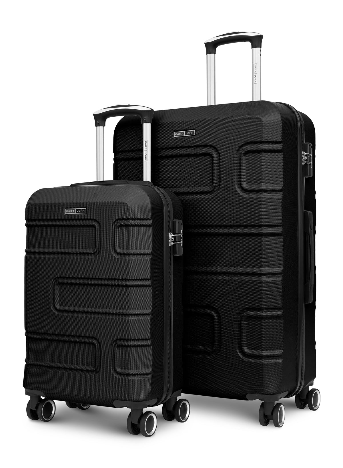 UrbanShield 2-Piece Luggage Set – Lightweight ABS Hard Shell Suitcase, 20” Carry-On & 28” Check-In Trolley Bag with 360° Spinner Wheels & TSA Lock PARAJOHN SAUDI ARABIA