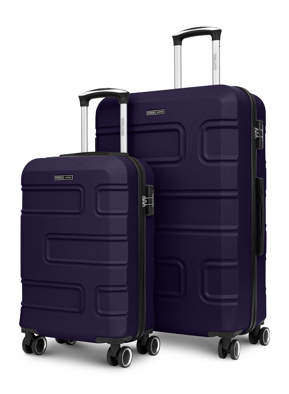 UrbanShield 2-Piece Luggage Set – Lightweight ABS Hard Shell Suitcase, 20” Carry-On & 28” Check-In Trolley Bag with 360° Spinner Wheels & TSA Lock PARAJOHN SAUDI ARABIA