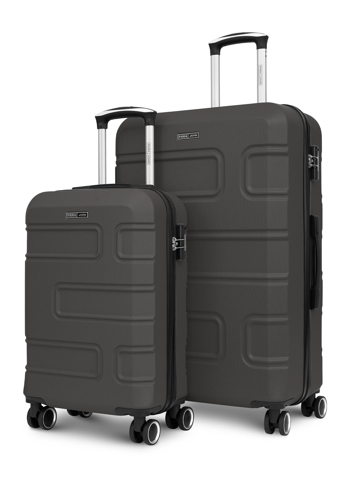 UrbanShield 2-Piece Luggage Set – Lightweight ABS Hard Shell Suitcase, 20” Carry-On & 28” Check-In Trolley Bag with 360° Spinner Wheels & TSA Lock PARAJOHN SAUDI ARABIA