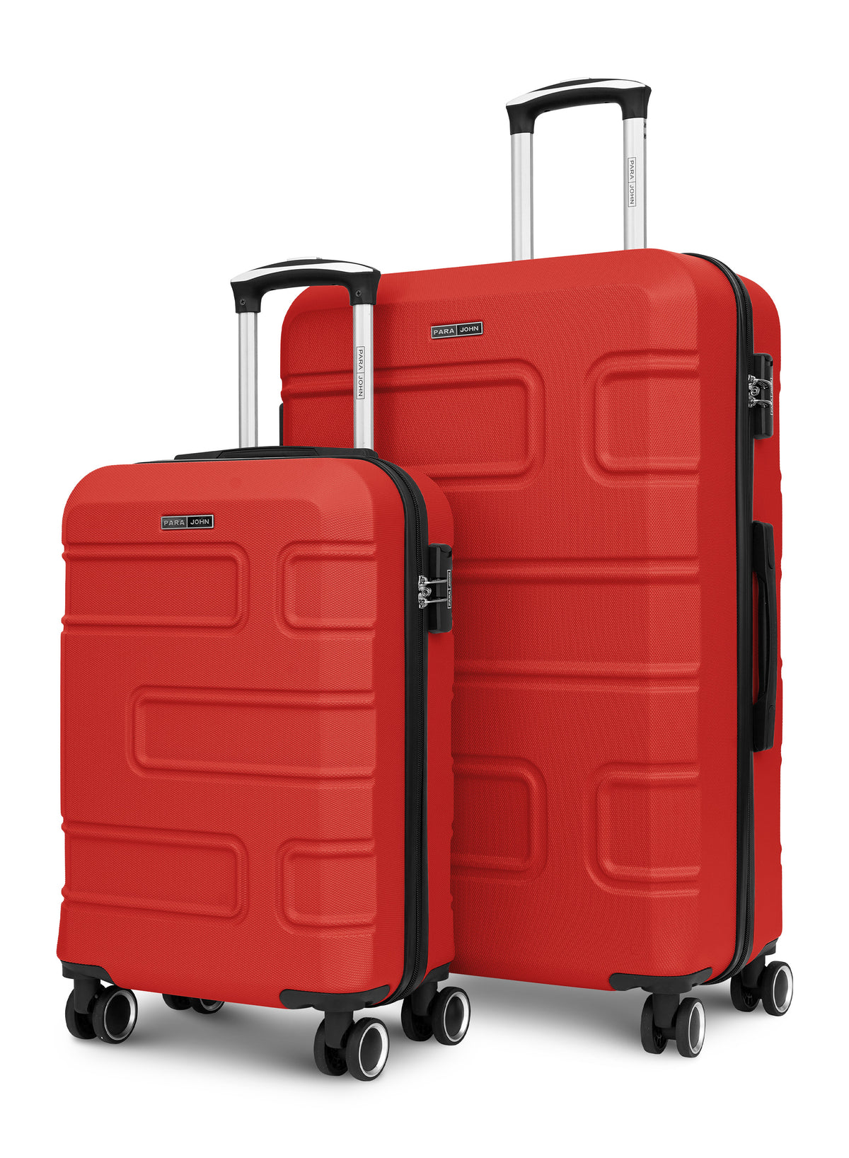UrbanShield 2-Piece Luggage Set – Lightweight ABS Hard Shell Suitcase, 20” Carry-On & 28” Check-In Trolley Bag with 360° Spinner Wheels & TSA Lock PARAJOHN SAUDI ARABIA