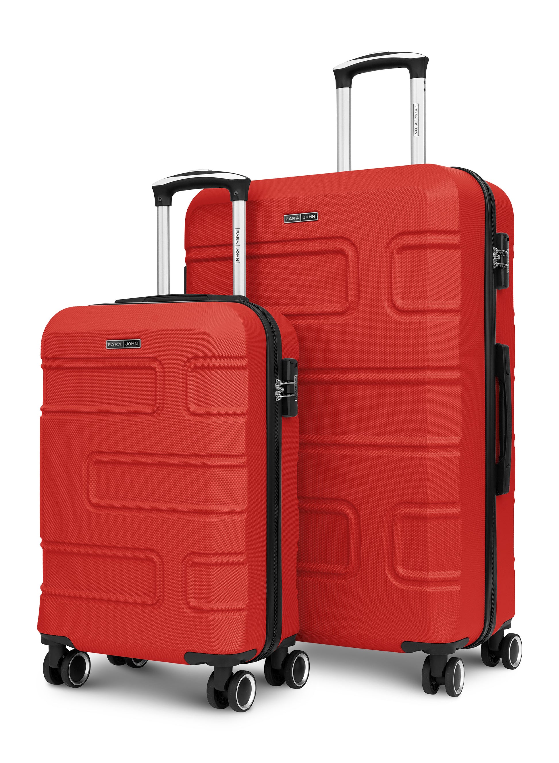 UrbanShield 2-Piece Luggage Set – Lightweight ABS Hard Shell Suitcase, 20” Carry-On & 28” Check-In Trolley Bag with 360° Spinner Wheels & TSA Lock PARAJOHN SAUDI ARABIA