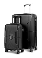 Sparkle 2-Piece Luggage Set – Lightweight ABS Hard Shell Suitcase, 20” Carry-On & 28” Check-In Trolley Bag with 360° Spinner Wheels & TSA Lock PARAJOHN SAUDI ARABIA
