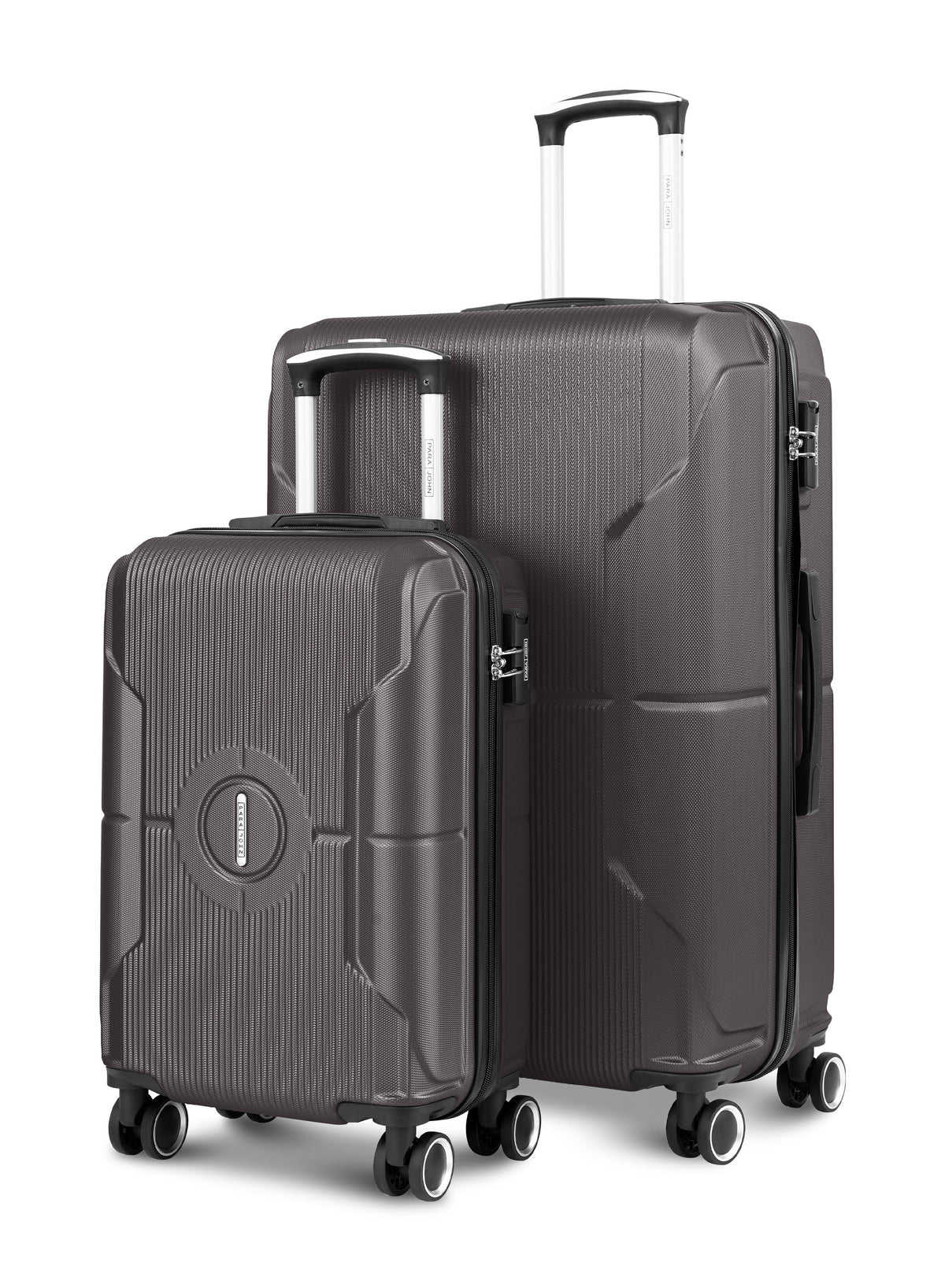 Sparkle 2-Piece Luggage Set – Lightweight ABS Hard Shell Suitcase, 20” Carry-On & 28” Check-In Trolley Bag with 360° Spinner Wheels & TSA Lock PARAJOHN SAUDI ARABIA