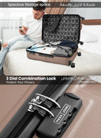 Sparkle 28-Inch Check-in Luggage – Lightweight ABS Hard Shell Suitcase with 360° Spinner Wheels & TSA Lock PARAJOHN SAUDI ARABIA