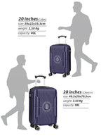 Sparkle 28-Inch Check-in Luggage – Lightweight ABS Hard Shell Suitcase with 360° Spinner Wheels & TSA Lock PARAJOHN SAUDI ARABIA