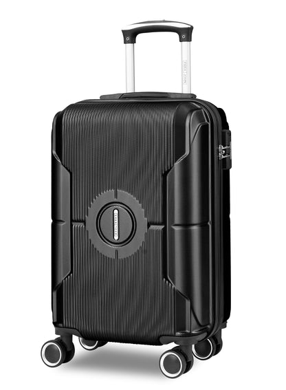 Sparkle 20-Inch Hard Shell Carry-On Luggage Trolley Bag, Lightweight with 360° Spinner Wheels, Durable Travel Suitcase for Cabin and Hand Luggage