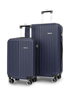 Para John 2-Pieces ABS HardsideTravel Trolley Luggage Set Black PARAJOHN UAE