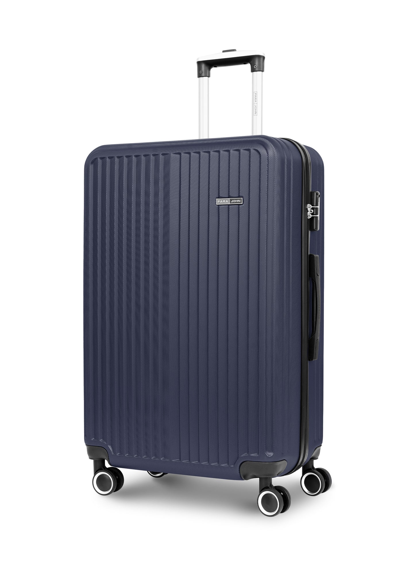 Para John 2-Pieces ABS HardsideTravel Trolley Luggage Set Black PARAJOHN UAE