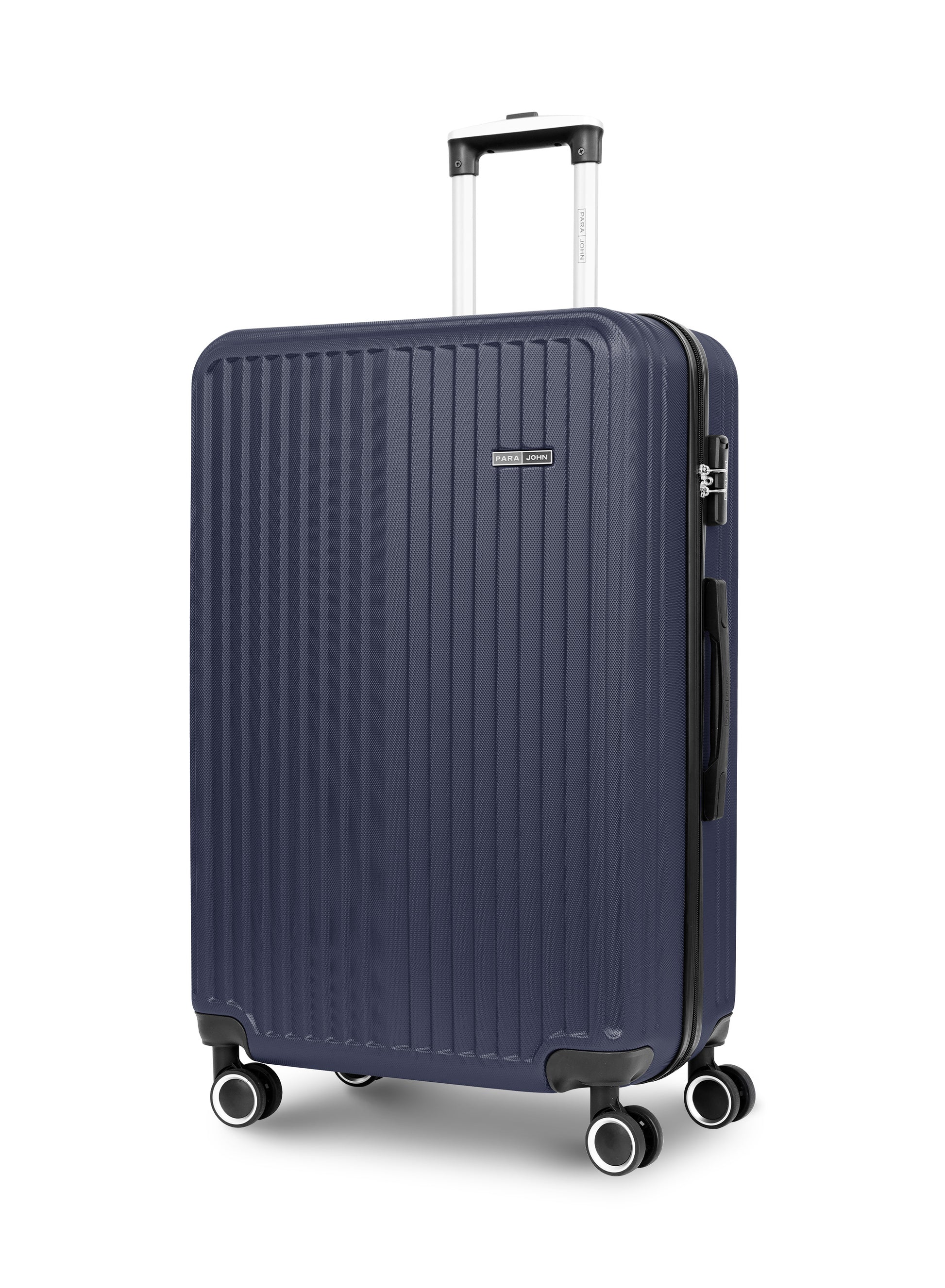 Para John 2-Pieces ABS HardsideTravel Trolley Luggage Set Black PARAJOHN UAE
