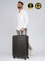 Nova 20-Inch Hard Shell Carry-On Luggage Trolley Bag, Lightweight with 360° Spinner Wheels, Durable Travel Suitcase for Cabin and Hand Luggage PARAJOHN UAE