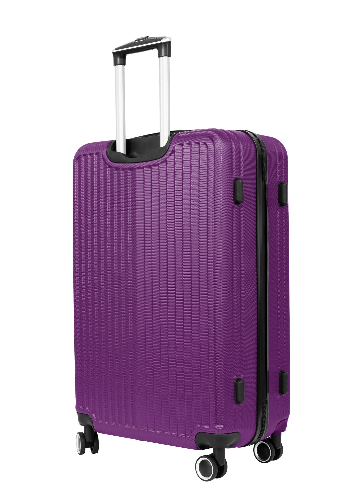 Para John 2-Pieces ABS HardsideTravel Trolley Luggage Set Black PARAJOHN UAE
