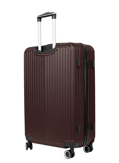 Para John 2-Pieces ABS HardsideTravel Trolley Luggage Set Black PARAJOHN UAE