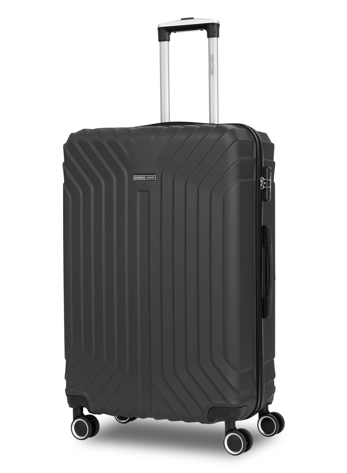 GlideX 28 Inch Large ABS Luggage Trolley Bag, 4 Double Spinner Wheels & Combination Lock, Lightweight Travel Suitcase PARAJOHN SAUDI ARABIA