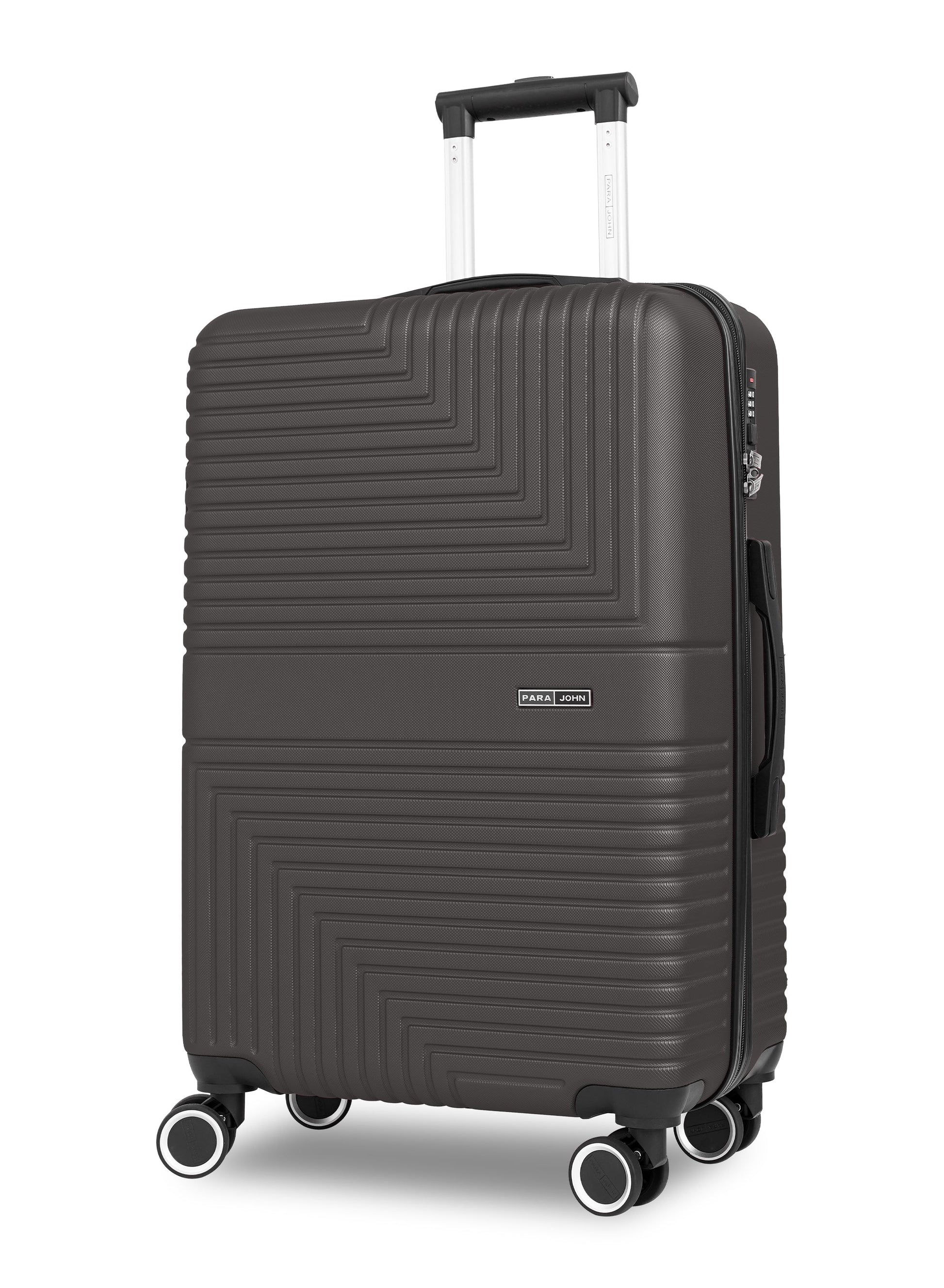Strato Lightweight ABS Hard Side 8 Spinner Wheels Luggage checked-in Trolley Bag with Lock 24 inch PARAJOHN SAUDI ARABIA