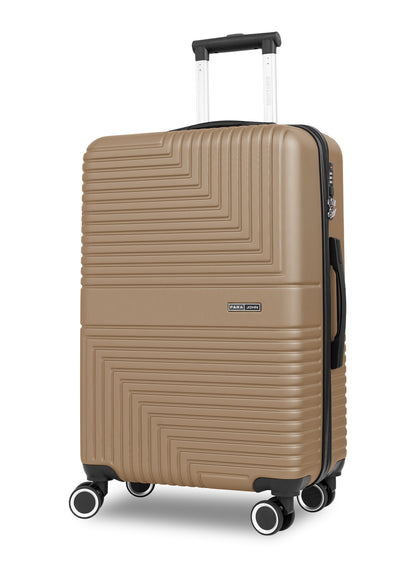 Strato Lightweight ABS Hard Side 8 Spinner Wheels Luggage checked-in Trolley Bag with Lock 24 inch PARAJOHN SAUDI ARABIA